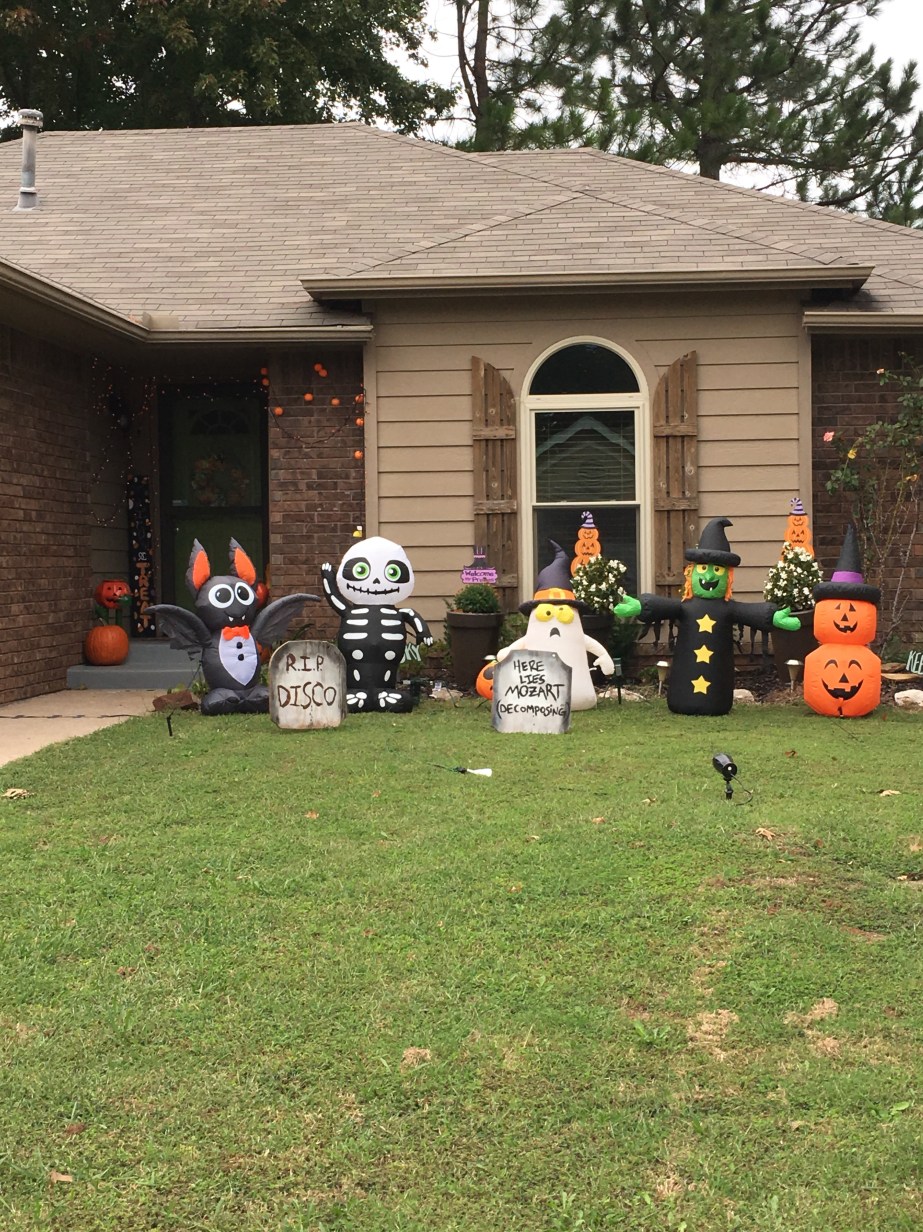 My 2018 Outdoor Haunt – Halloween Head, image size:923x1232